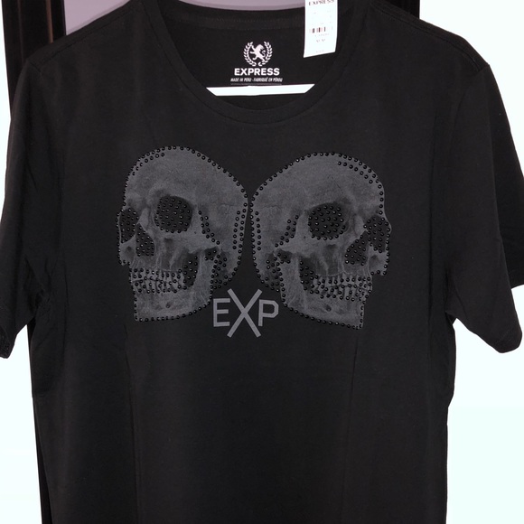 Express Other - Men’s Express Skull T-Shirt